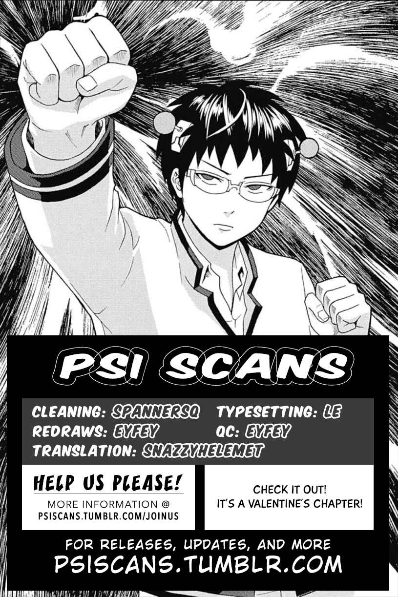 Page 1 Chapter 38 The Disastrous Life of Saiki K.