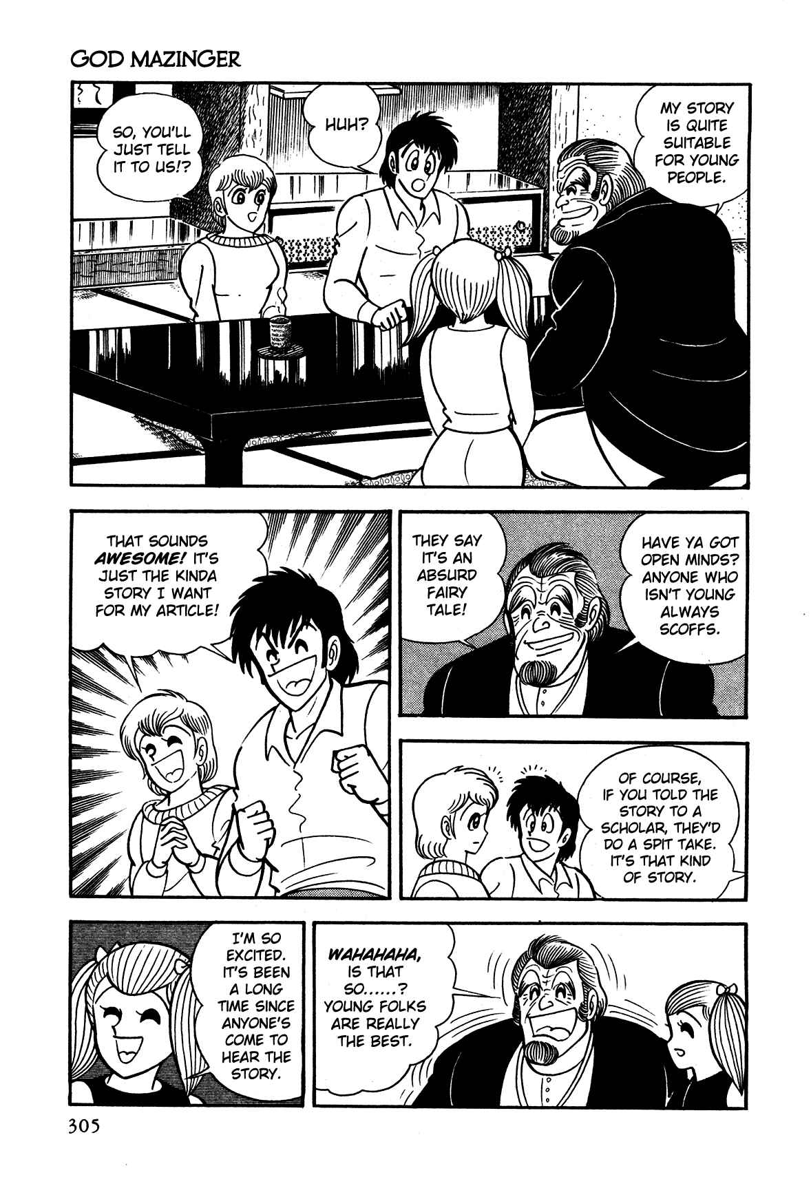 Page 4 Chapter 8 God Mazinger