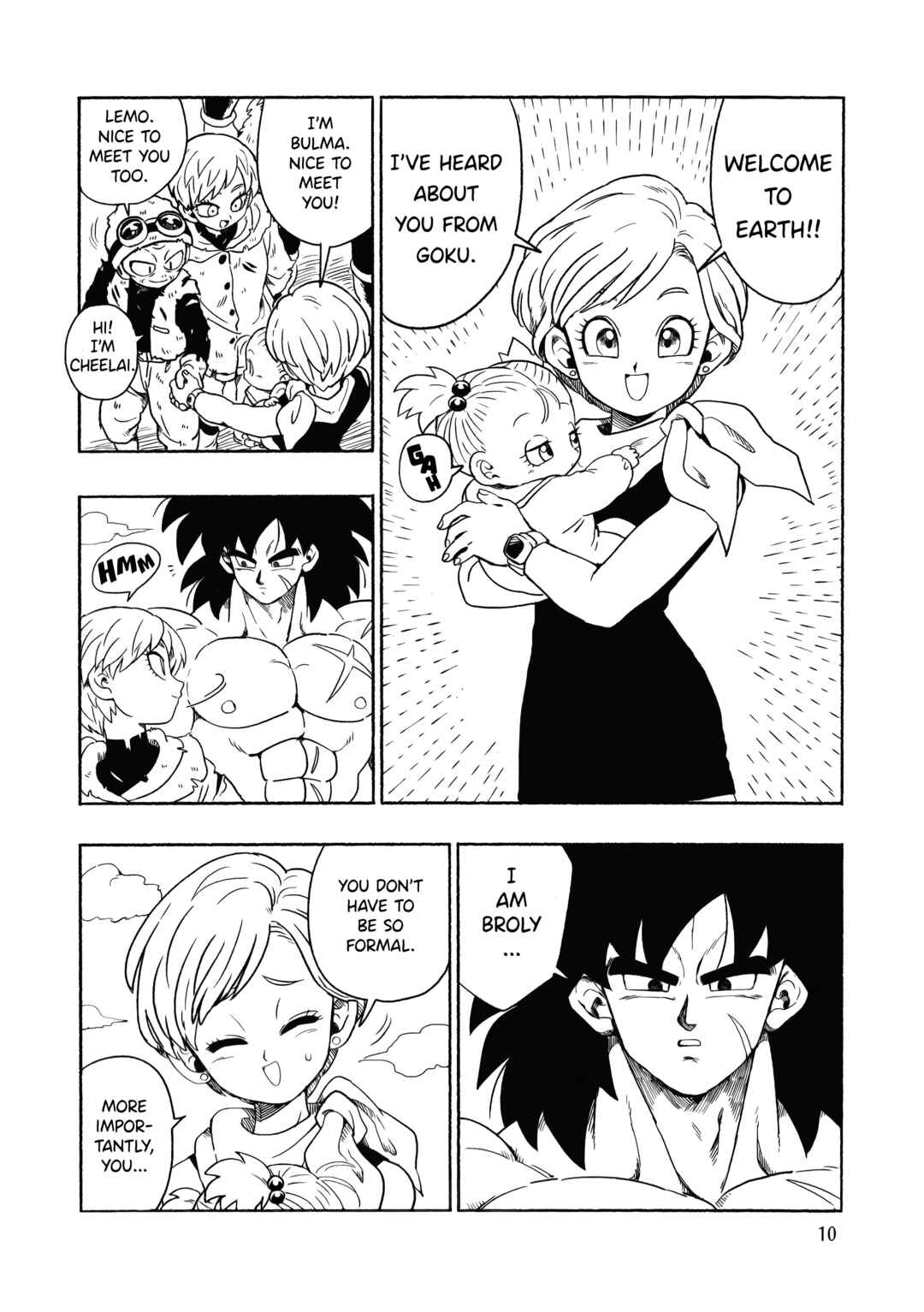 Page 10 Chapter Unknown_23ed Dragon Ball - Super Broly (Doujinshi)