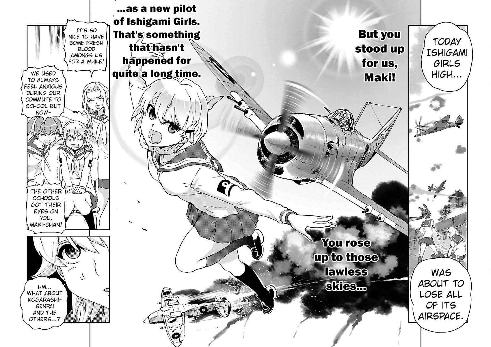 Page 18 Chapter 4 Maki the Shidenkai Pilot