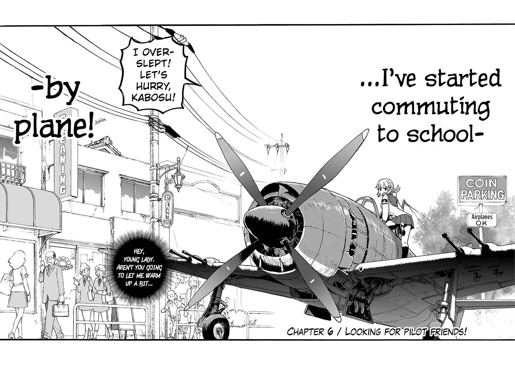 Page 6 Chapter 6 Maki the Shidenkai Pilot