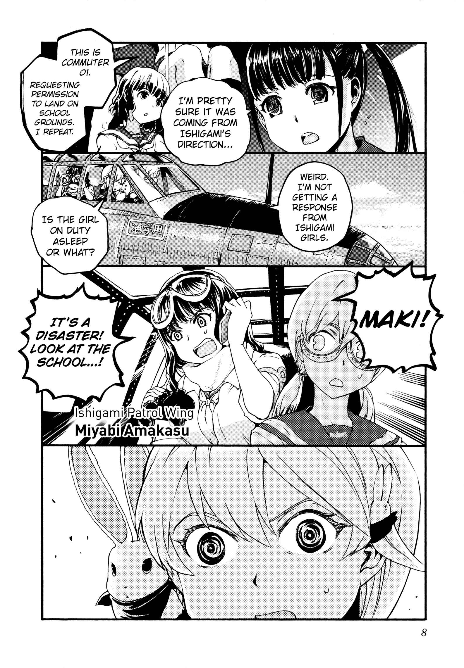Page 12 Chapter 12 Maki the Shidenkai Pilot