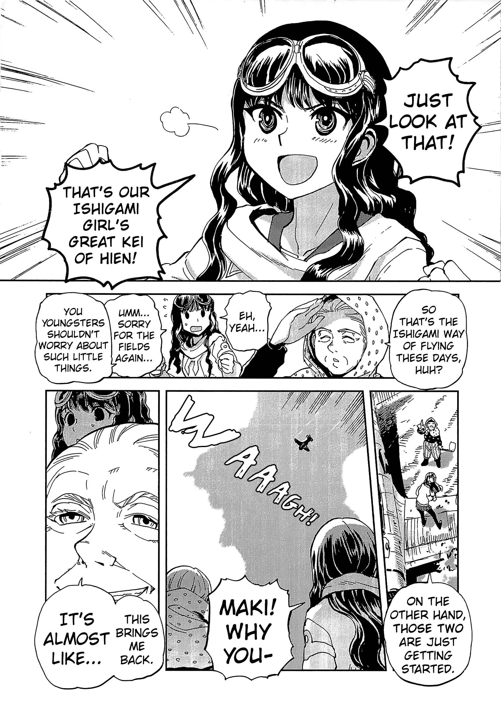 Page 12 Chapter 11 Maki the Shidenkai Pilot