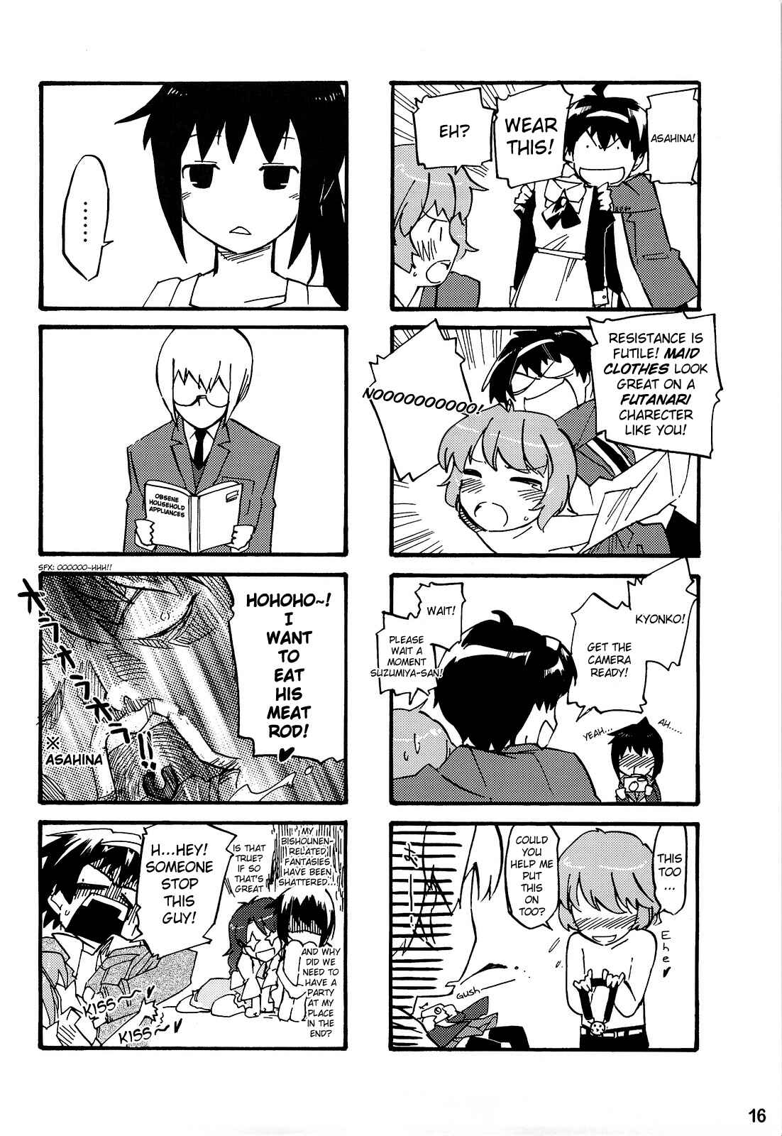 Page 19 Chapter Unknown_d680 The Melancholy of Haruhiko Suzumiya - The Advent of Haruhiko Suzumiya (Doujinshi)