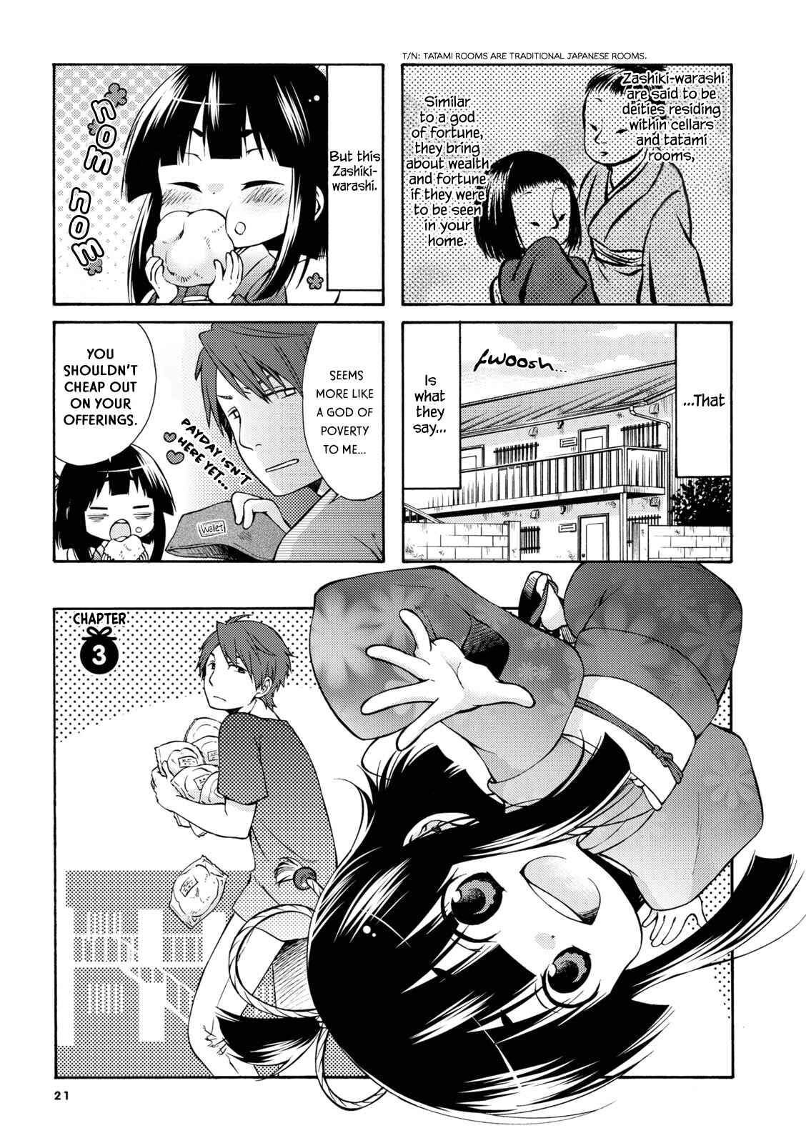 Page 2 Chapter 3 Sono Apato, Zashikiwarashi-Tsuki Bukken ni Tsuki