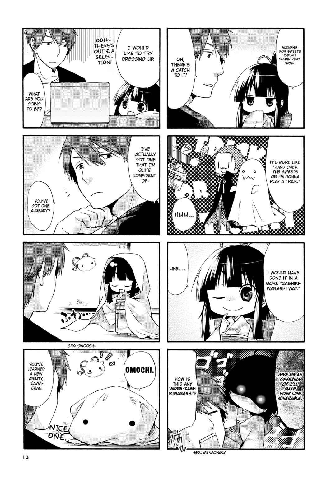 Page 4 Chapter 17 Sono Apato, Zashikiwarashi-Tsuki Bukken ni Tsuki