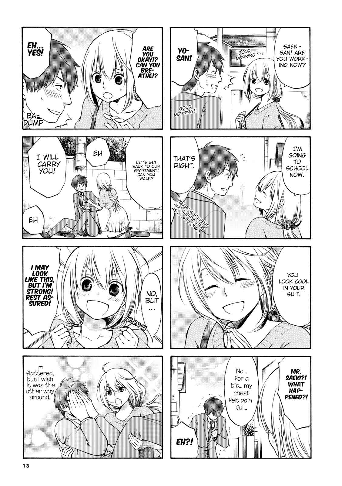 Page 3 Chapter 2 Sono Apato, Zashikiwarashi-Tsuki Bukken ni Tsuki