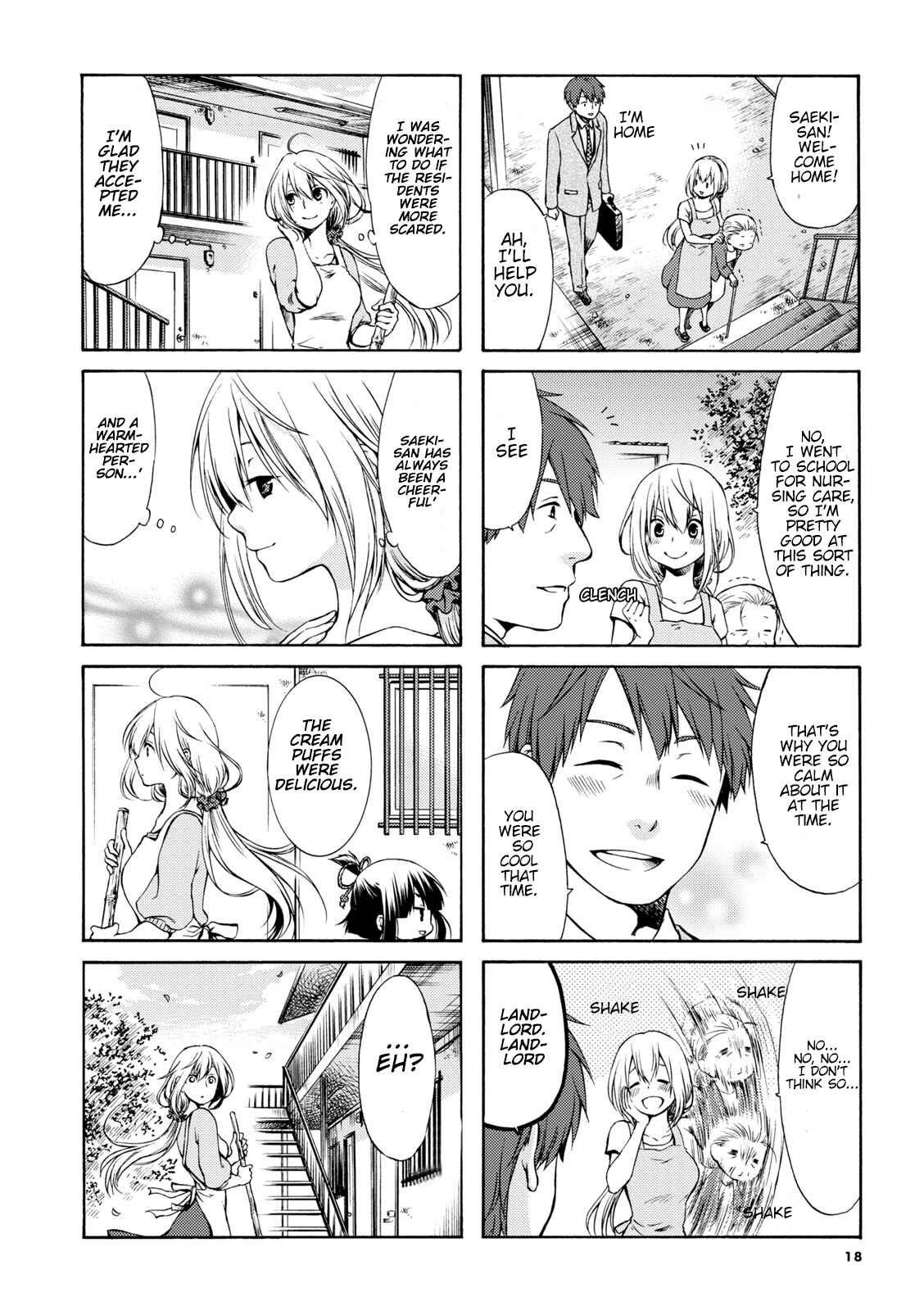 Page 8 Chapter 2 Sono Apato, Zashikiwarashi-Tsuki Bukken ni Tsuki