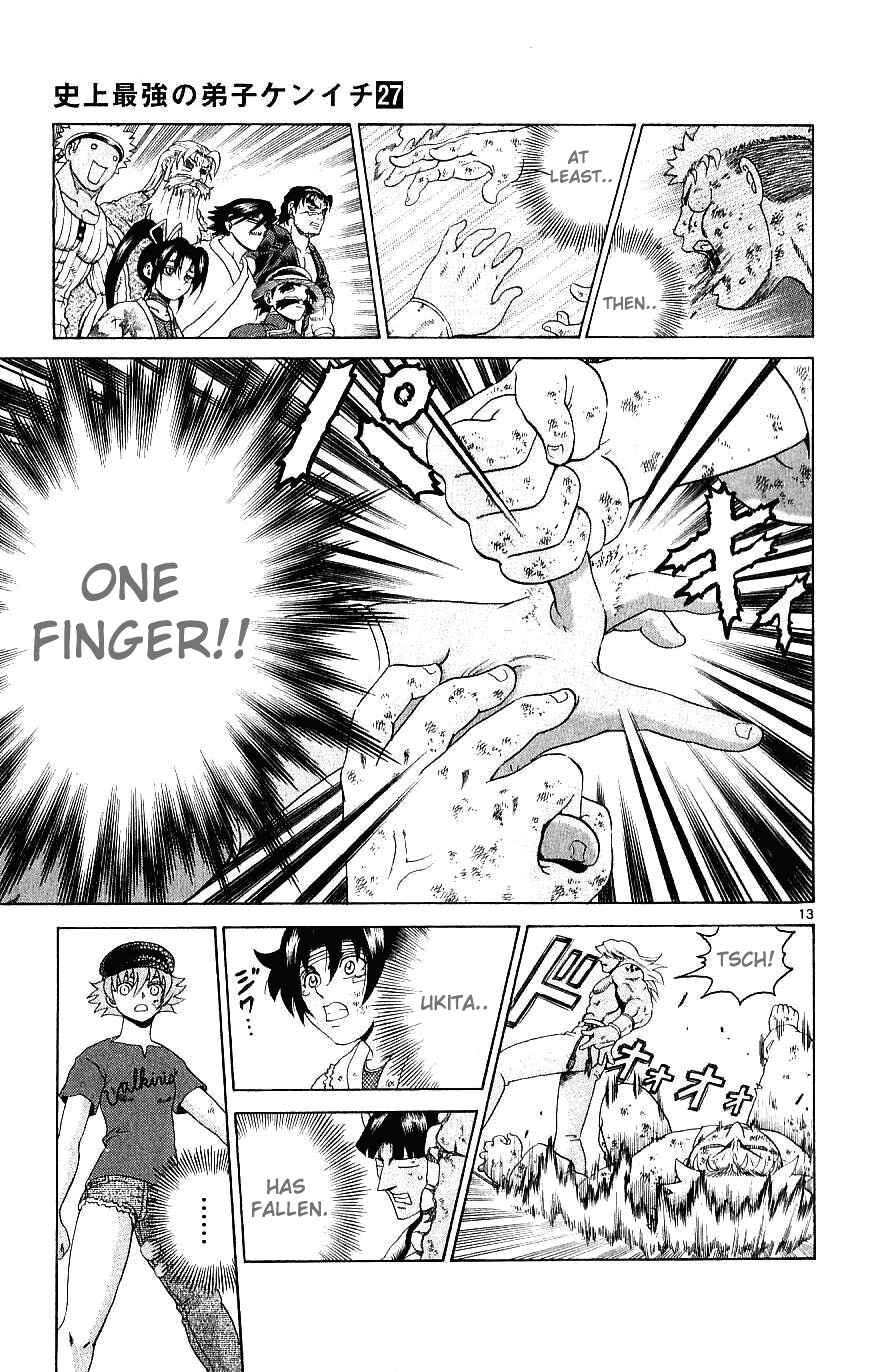 Page 13 Chapter 241 Shijou Saikyou no Deshi Kenichi