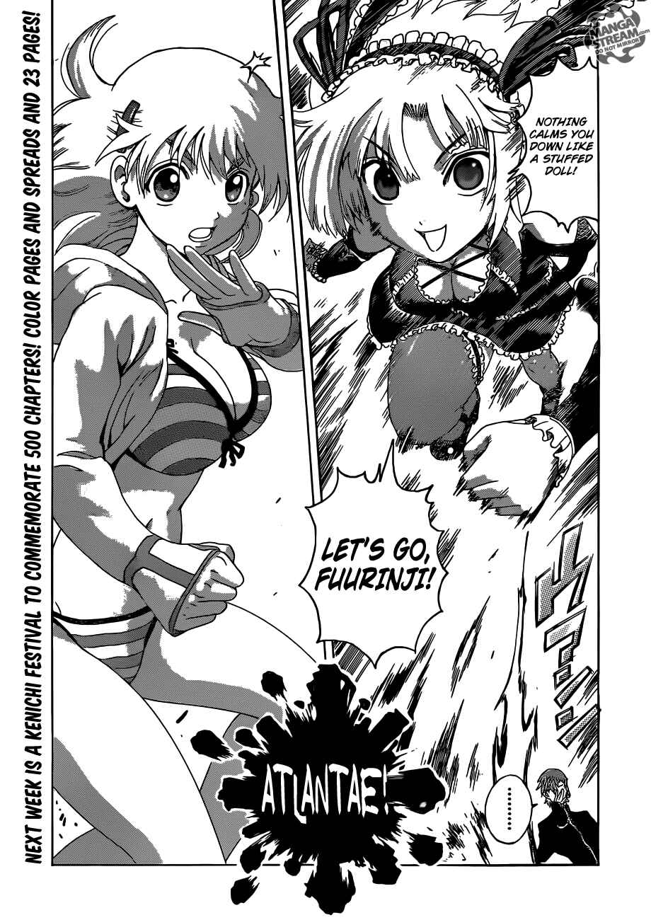 Page 19 Chapter 499 Shijou Saikyou no Deshi Kenichi