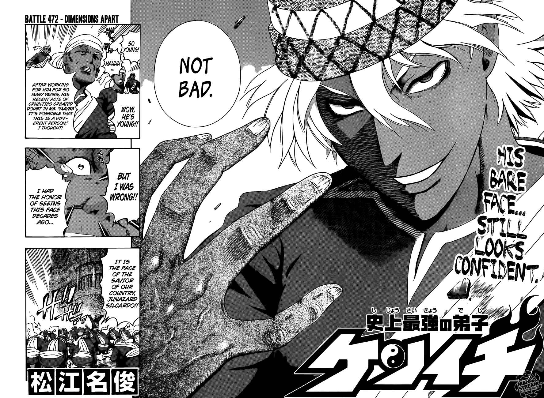 Page 3 Chapter 472 Shijou Saikyou no Deshi Kenichi