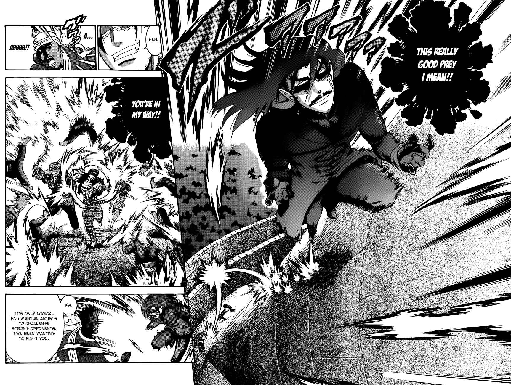Page 11 Chapter 463 Shijou Saikyou no Deshi Kenichi