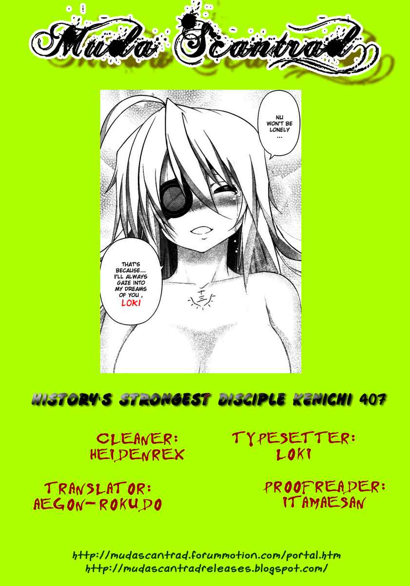 Page 20 Chapter 407 Shijou Saikyou no Deshi Kenichi