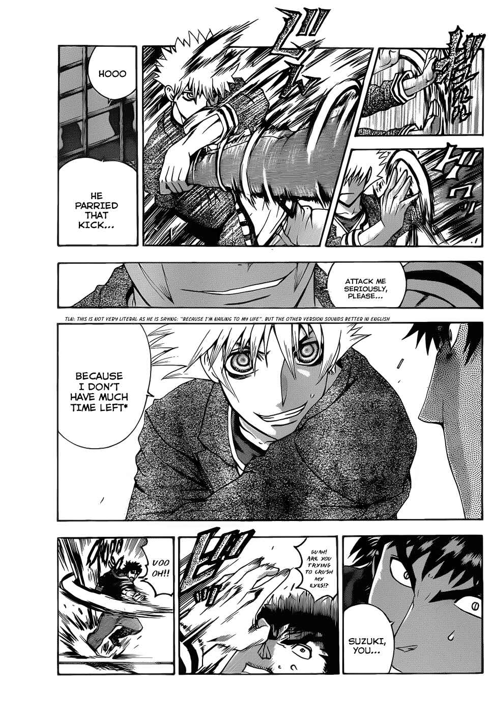 Page 8 Chapter 442 Shijou Saikyou no Deshi Kenichi