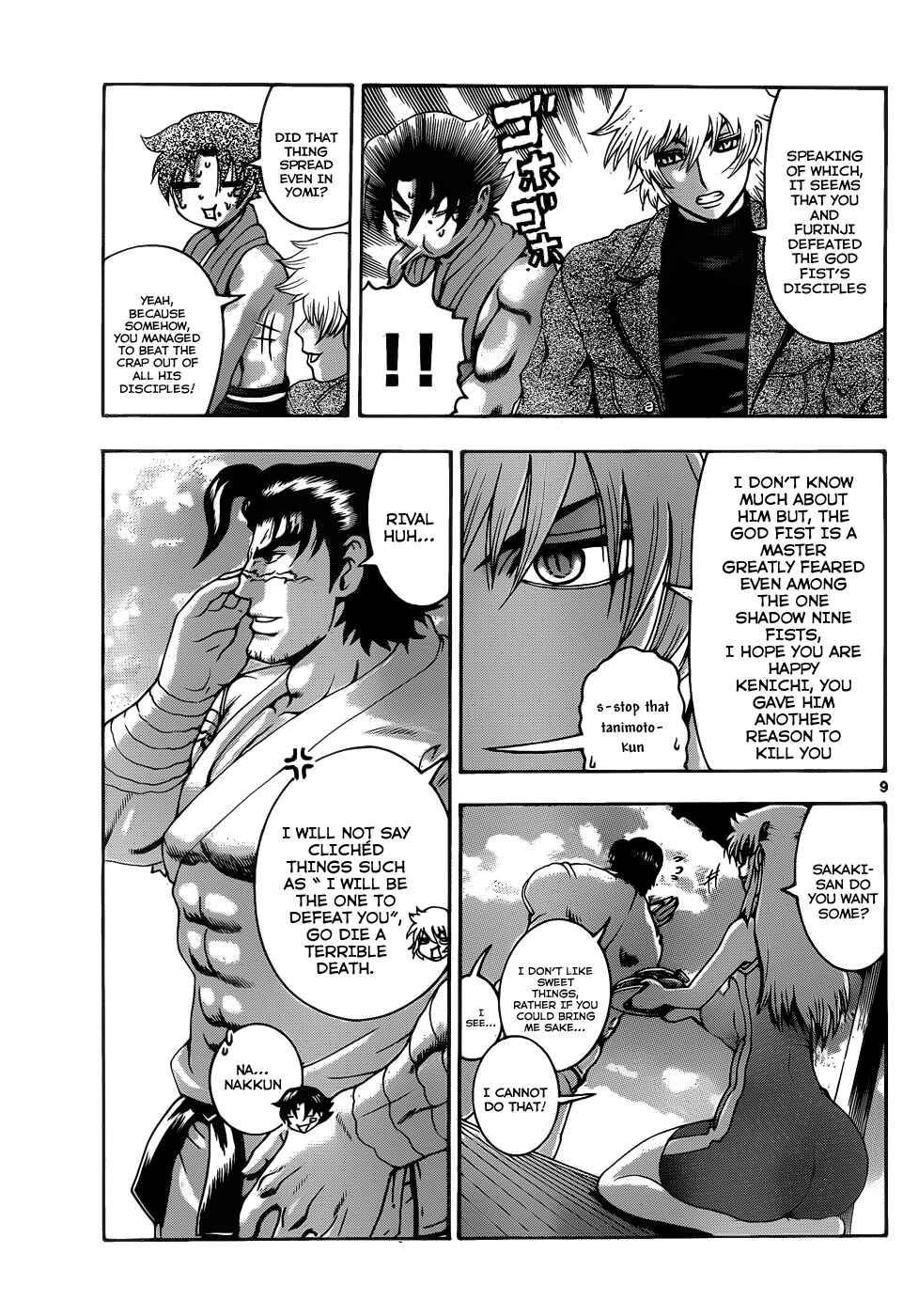 Page 10 Chapter 431 Shijou Saikyou no Deshi Kenichi