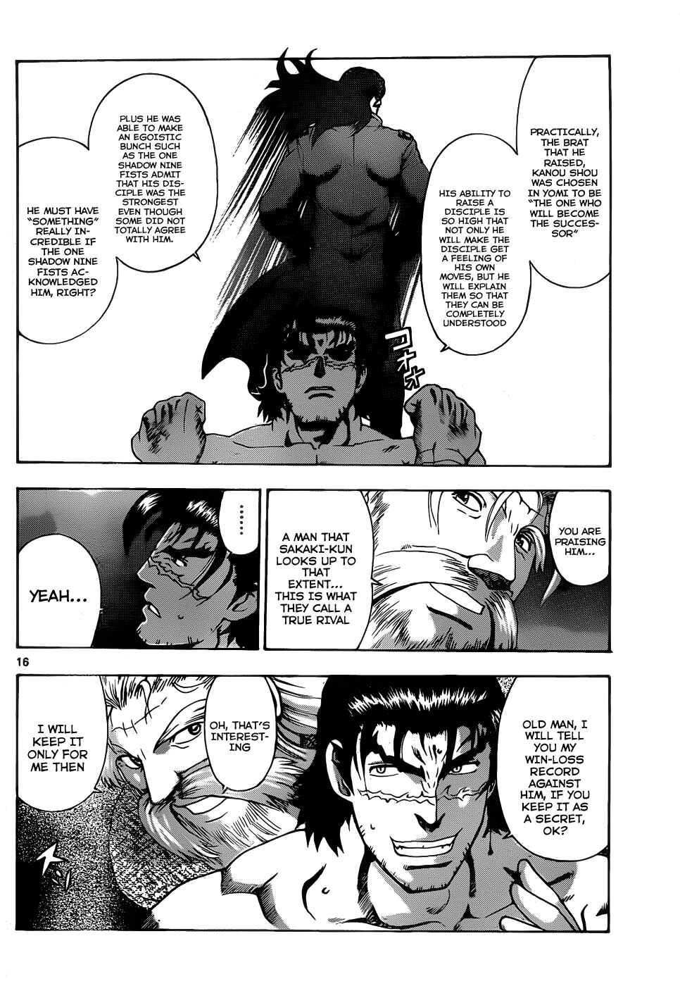 Page 16 Chapter 431 Shijou Saikyou no Deshi Kenichi