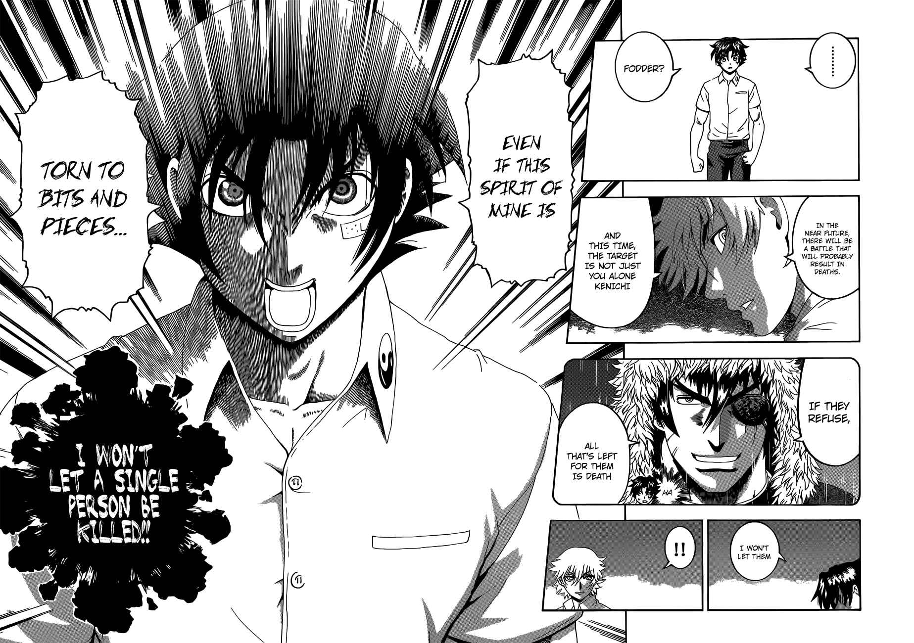 Page 15 Chapter 484 Shijou Saikyou no Deshi Kenichi