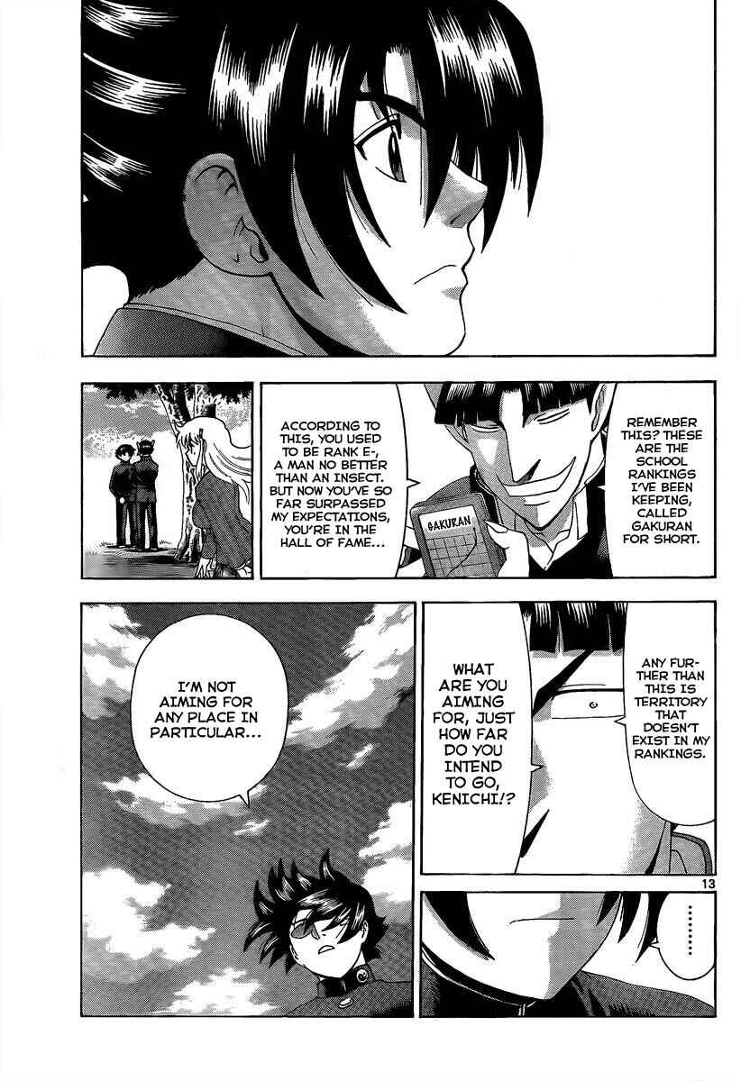 Page 13 Chapter 367 Shijou Saikyou no Deshi Kenichi