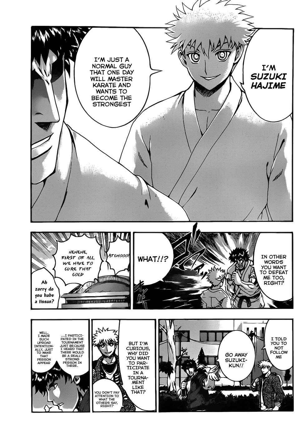 Page 8 Chapter 437 Shijou Saikyou no Deshi Kenichi