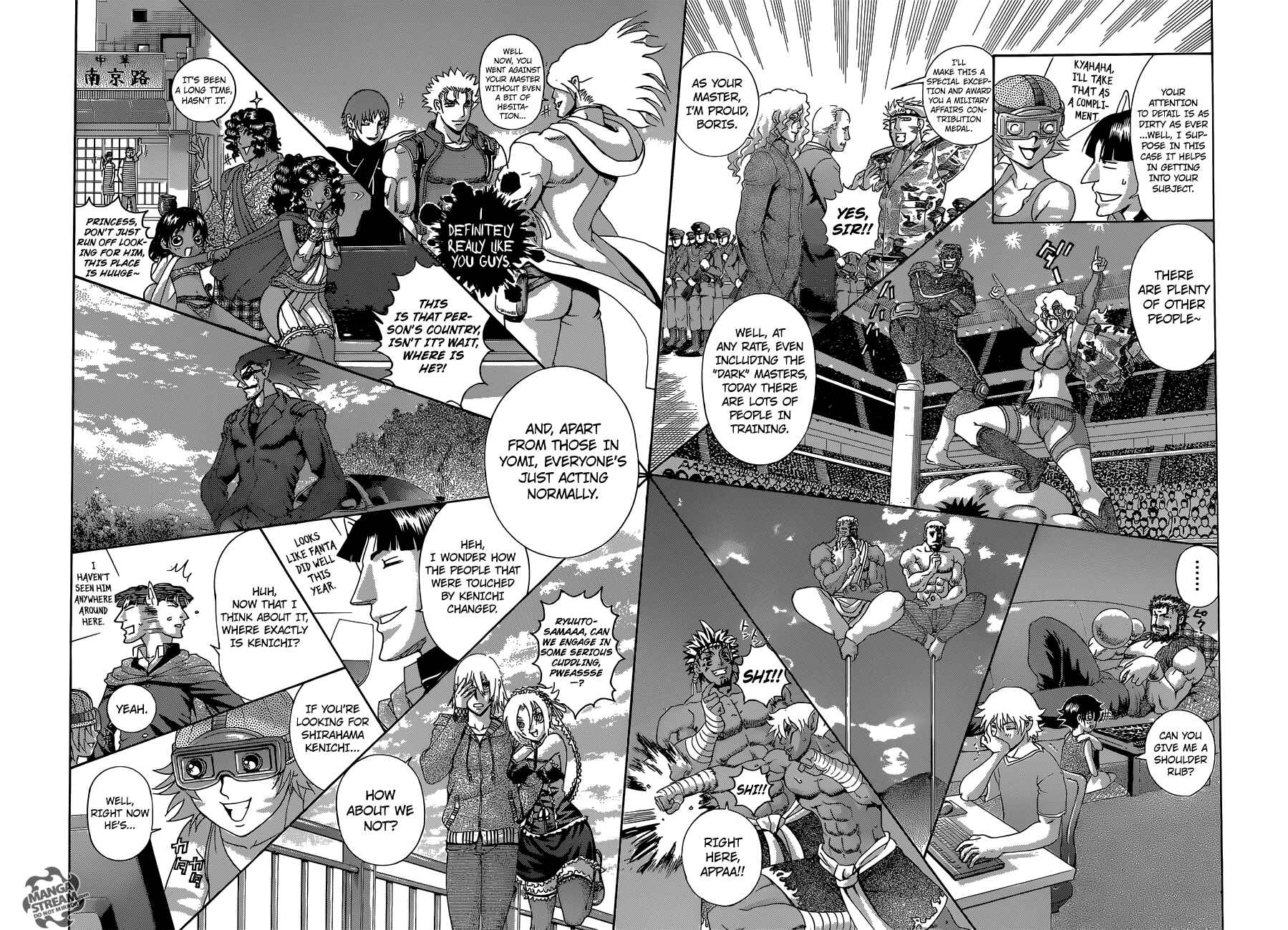 Page 10 Chapter 583 Shijou Saikyou no Deshi Kenichi