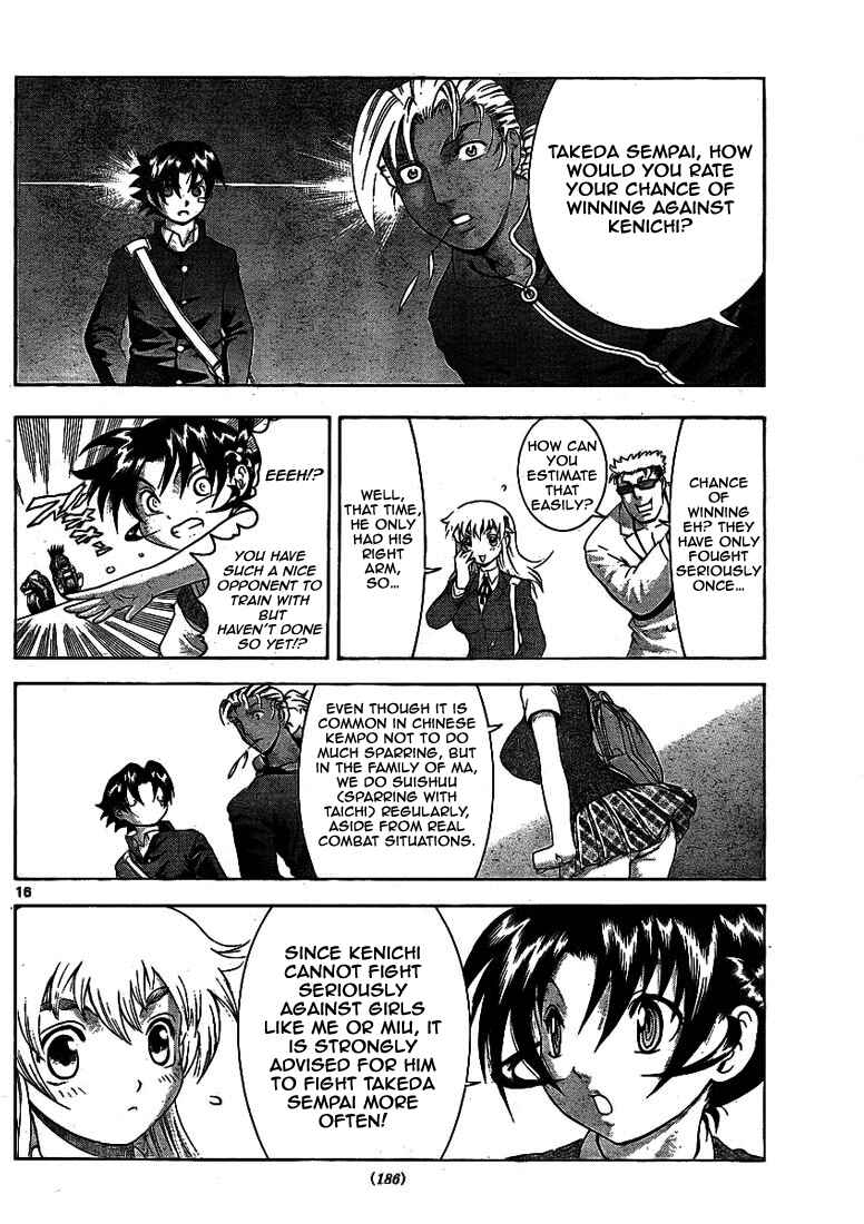 Page 16 Chapter 317 Shijou Saikyou no Deshi Kenichi