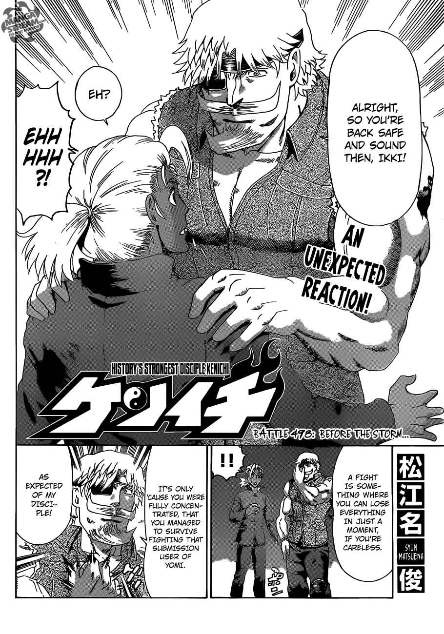 Page 3 Chapter 498 Shijou Saikyou no Deshi Kenichi