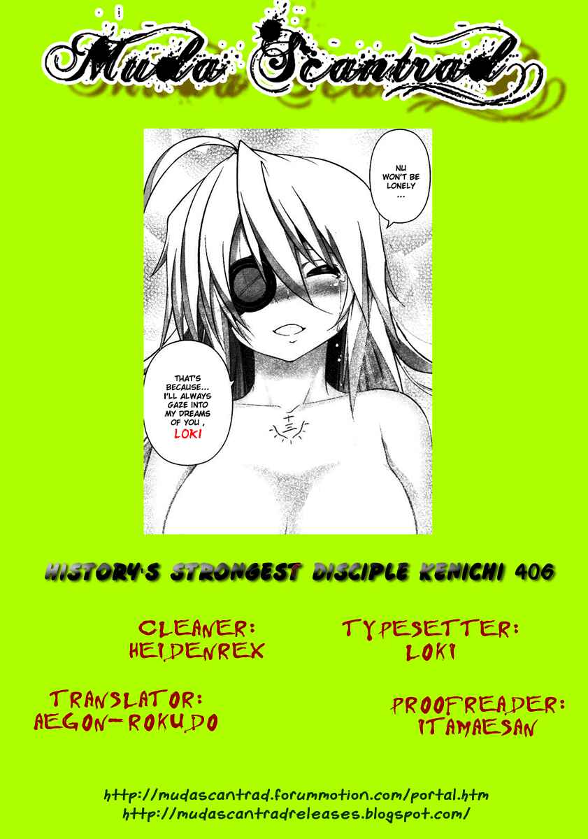 Page 16 Chapter 406 Shijou Saikyou no Deshi Kenichi