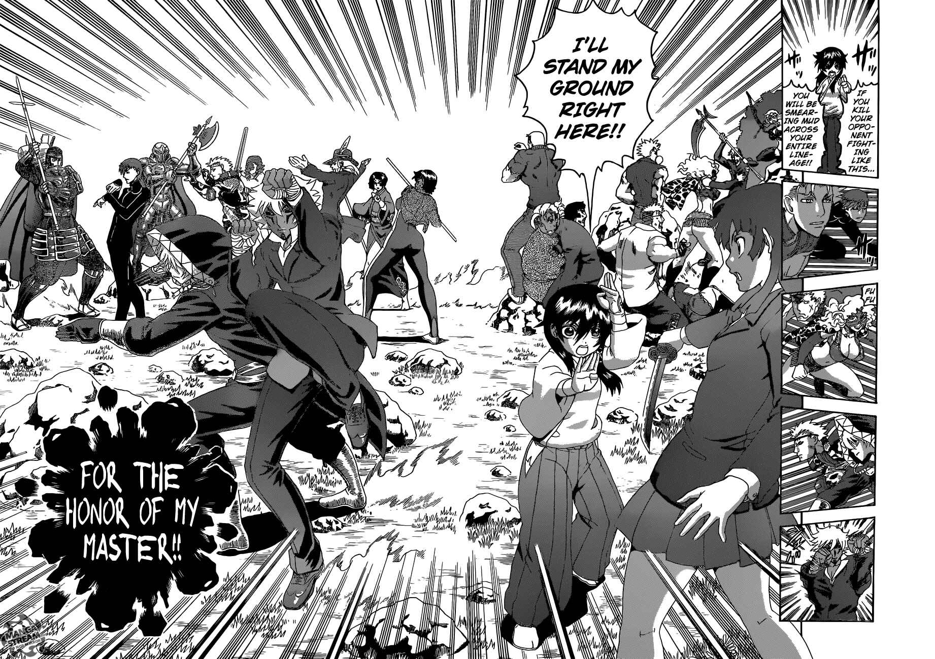 Page 15 Chapter 567 Shijou Saikyou no Deshi Kenichi