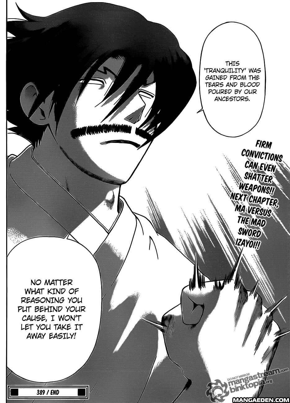 Page 16 Chapter 389 Shijou Saikyou no Deshi Kenichi