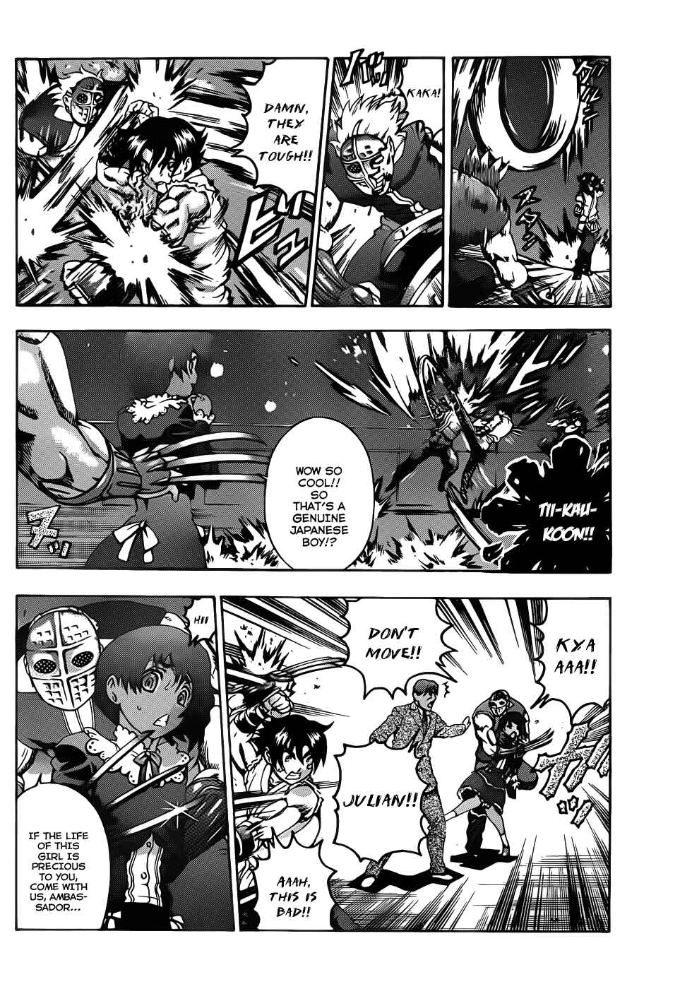 Page 10 Chapter 432 Shijou Saikyou no Deshi Kenichi
