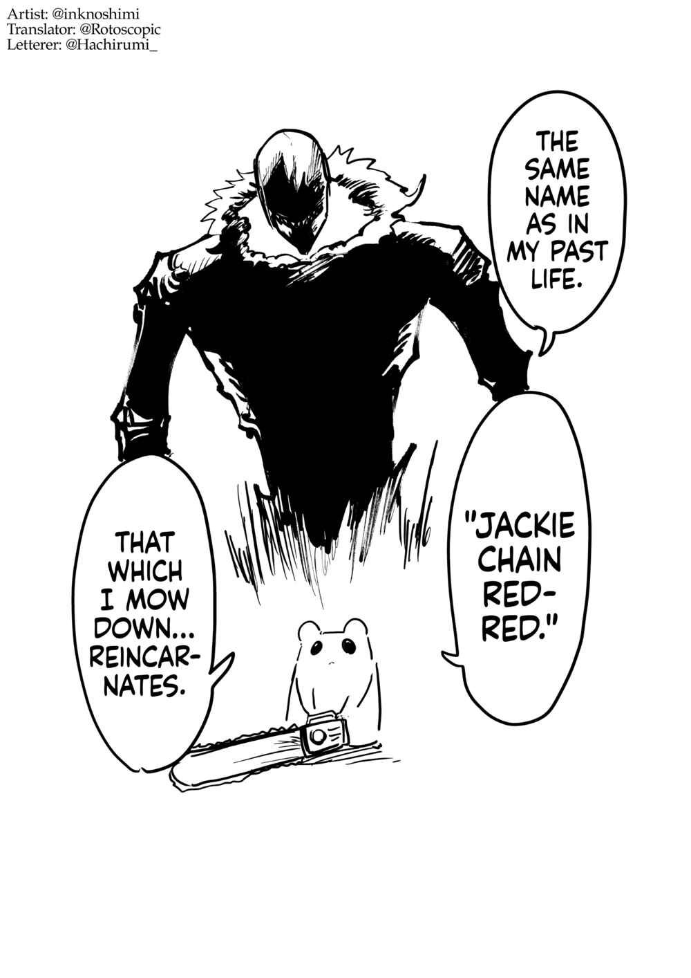 Page 4 Chapter 4 The Crazed Murderer Reincarnated as a Hamster