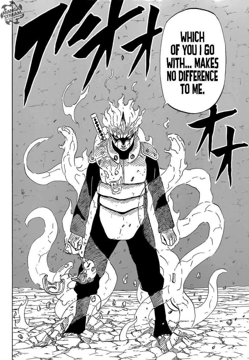 Page 40 Chapter Unknown_124b Naruto Gaiden: Michita Tsuki ga Terasu Michi