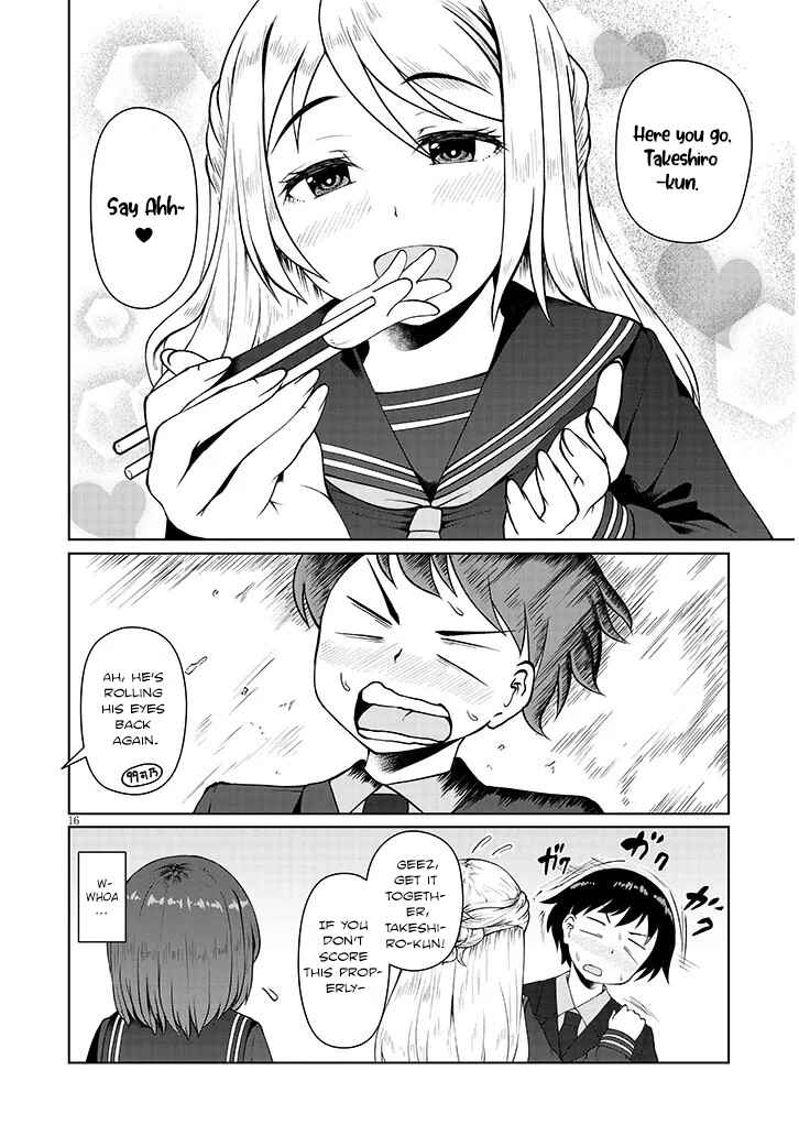 Page 16 Chapter 4 Jimiko na Mitsuba-san ga Boku wo Yuuwaku Suru