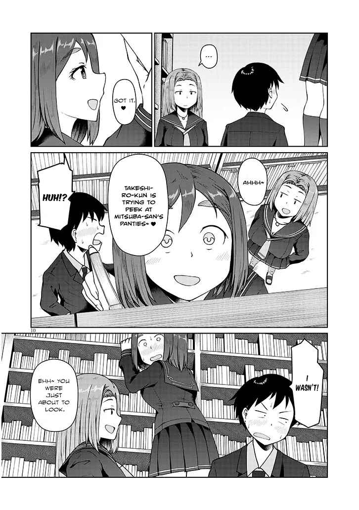 Page 10 Chapter 3 Jimiko na Mitsuba-san ga Boku wo Yuuwaku Suru