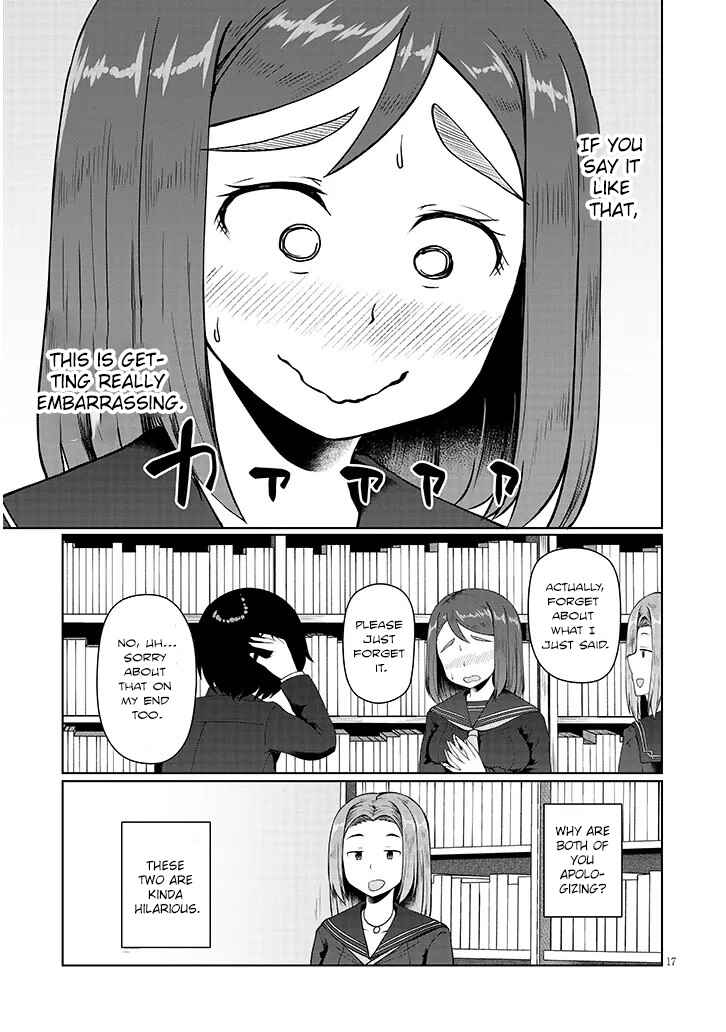 Page 17 Chapter 3 Jimiko na Mitsuba-san ga Boku wo Yuuwaku Suru
