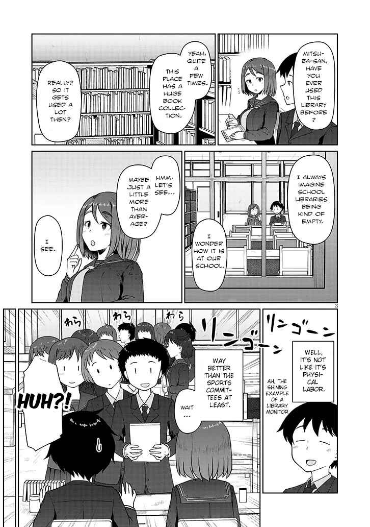 Page 3 Chapter 3 Jimiko na Mitsuba-san ga Boku wo Yuuwaku Suru