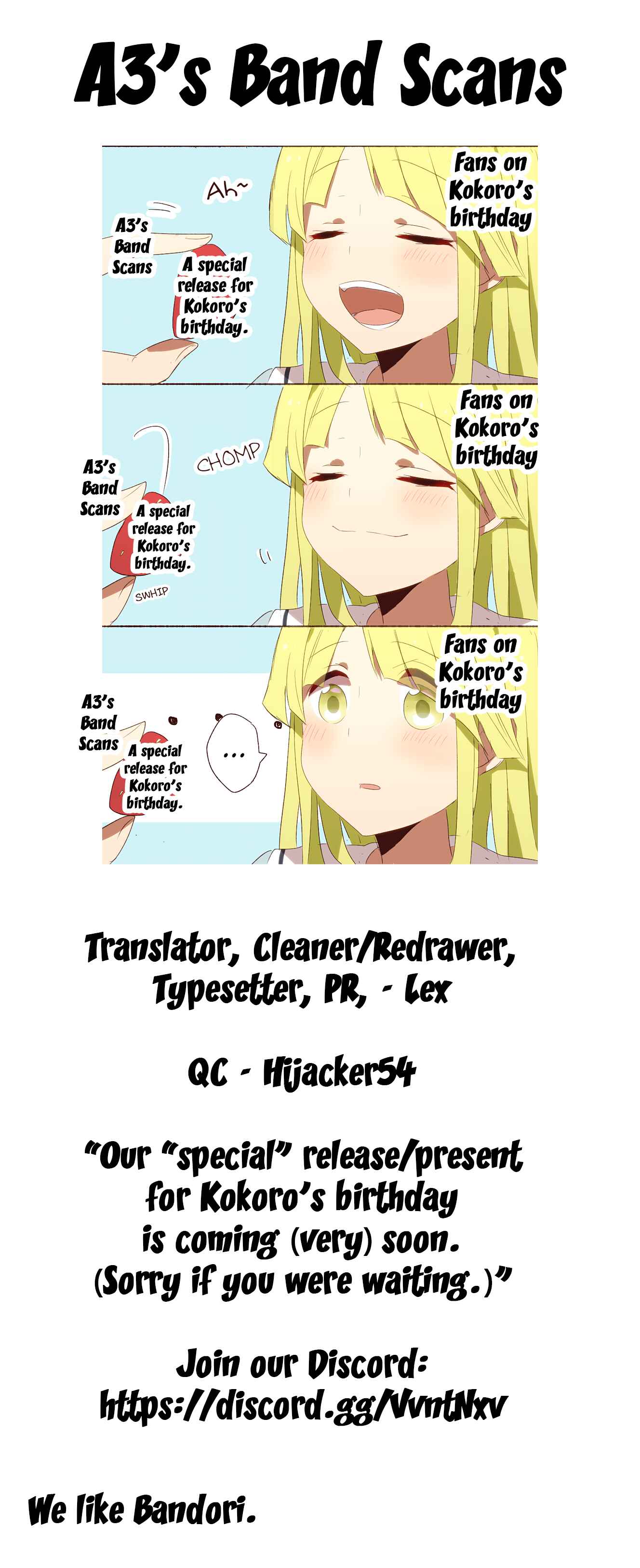 Page 3 Chapter Unknown_9089 BanG Dream! - Okusawa, Dont Do That... (Doujinshi)