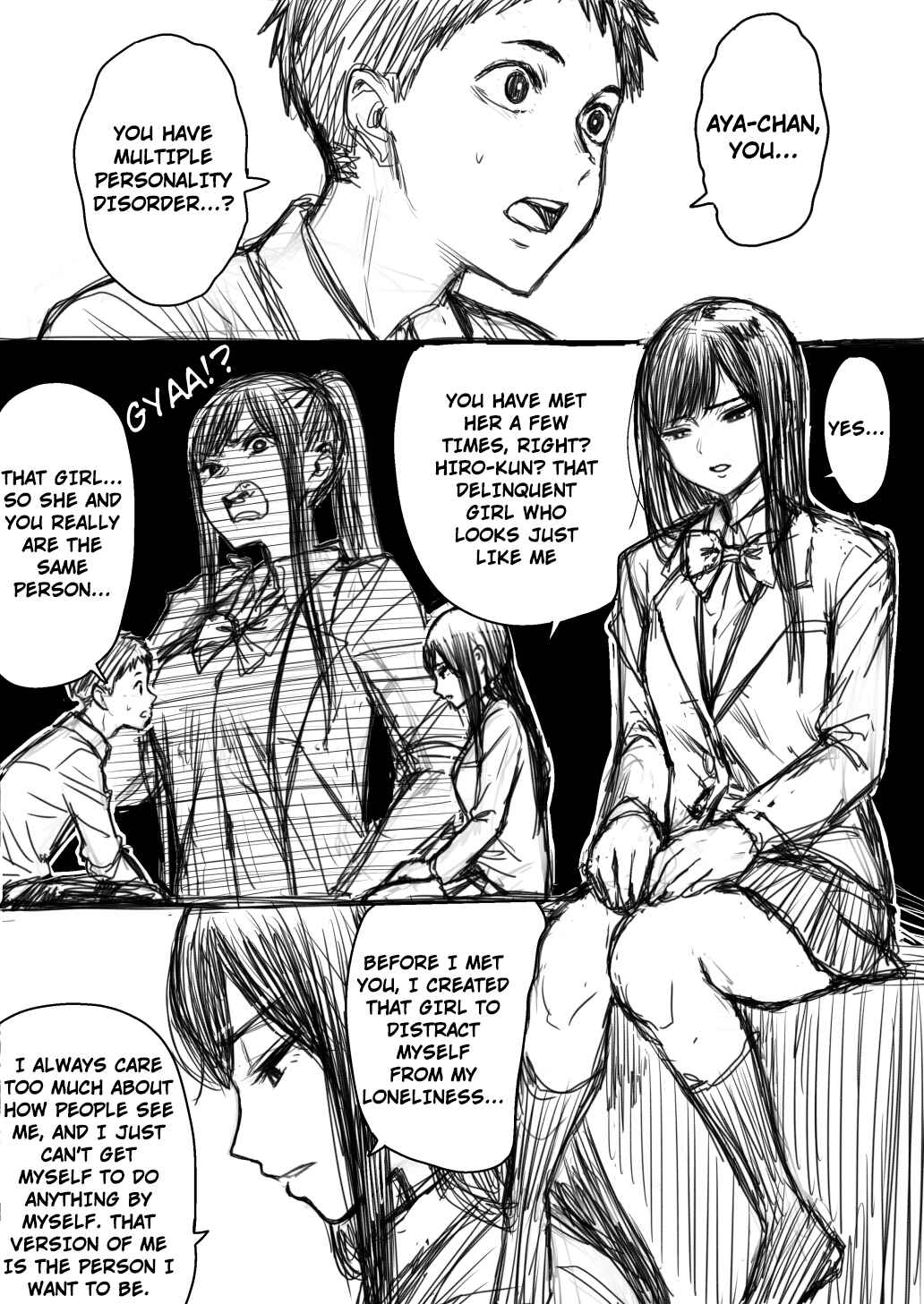 Page 1 Chapter Unknown_b111 The Heroine With Two Personalities and the True Feeling of the Protagonist