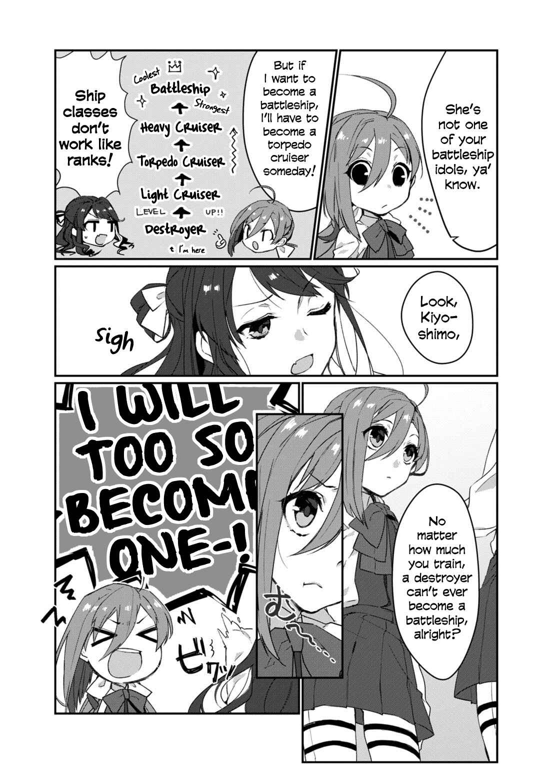 Page 4 Chapter 3 Combined Fleet Girls Collection -Kan Colle- Dengeki Comic Anthology: Sasebo Naval District Version