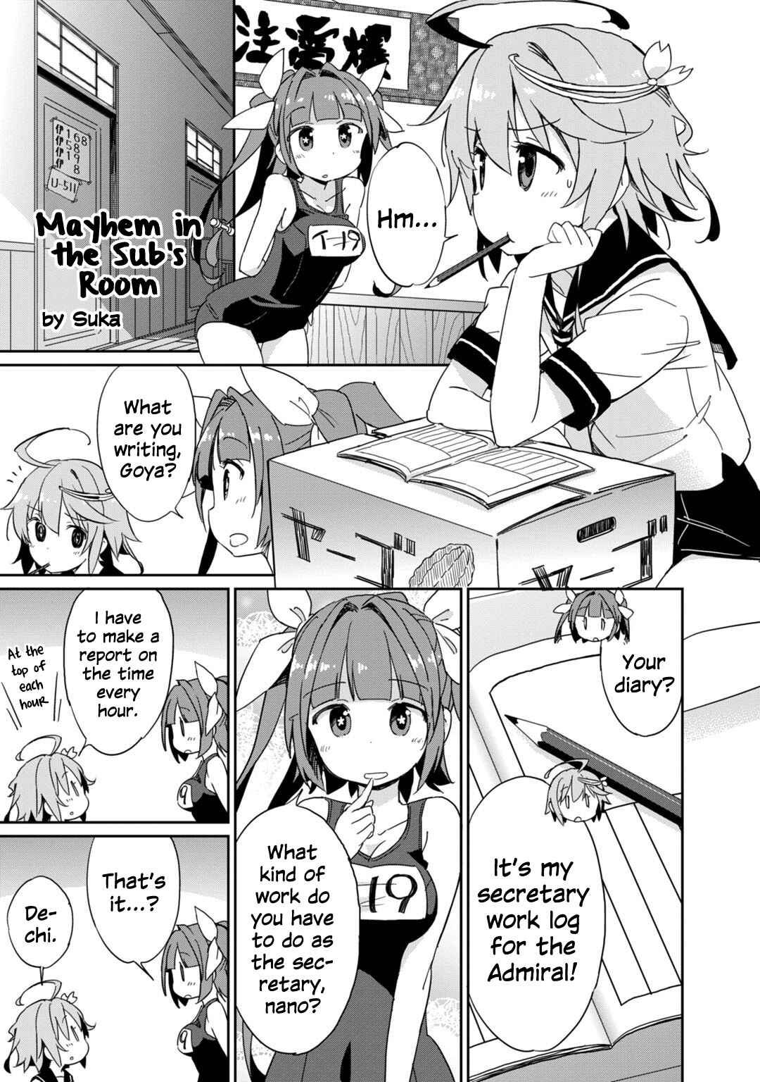 Page 1 Chapter 10 Combined Fleet Girls Collection -Kan Colle- Dengeki Comic Anthology: Sasebo Naval District Version