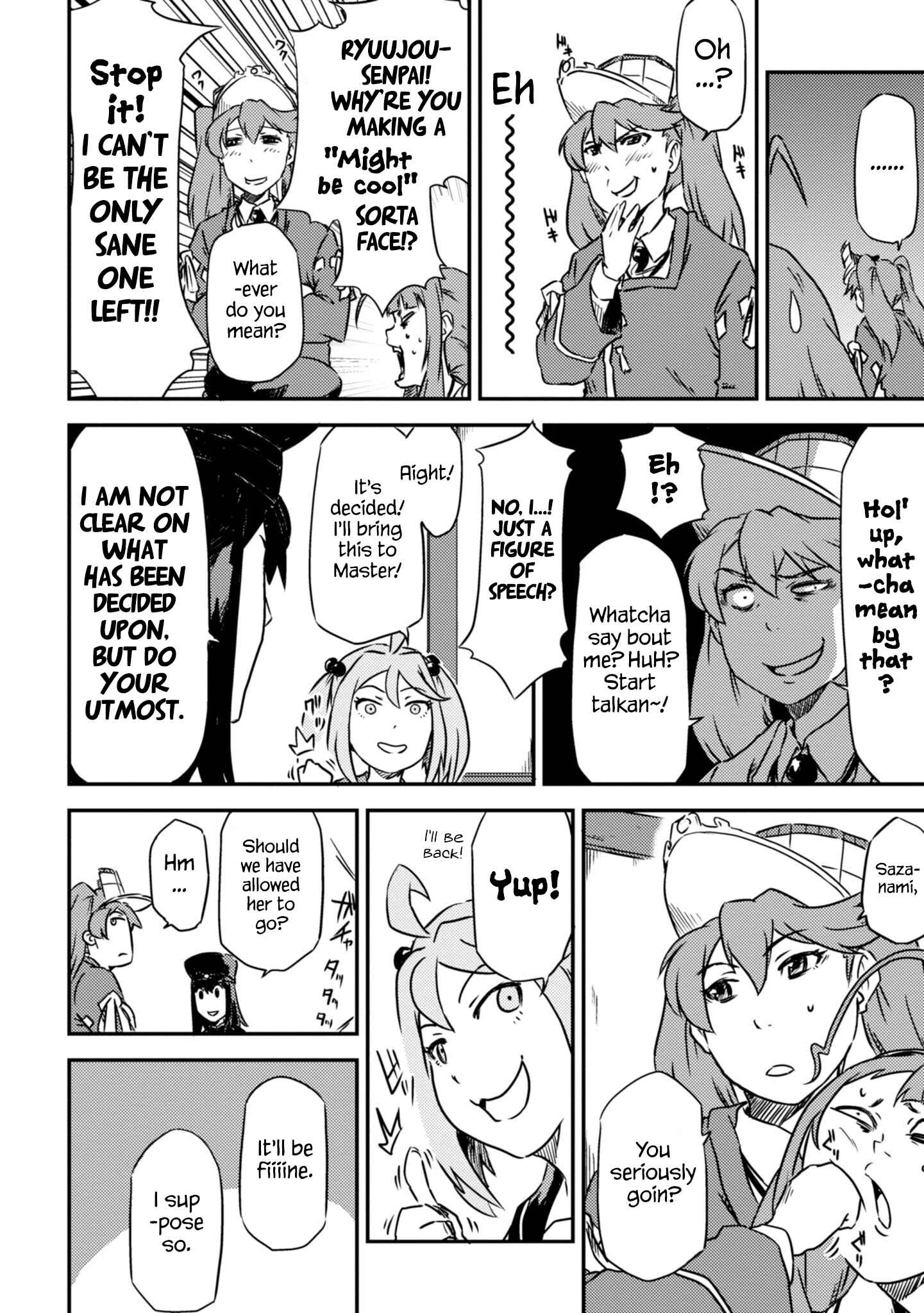 Page 6 Chapter 4 Combined Fleet Girls Collection -Kan Colle- Dengeki Comic Anthology: Sasebo Naval District Version