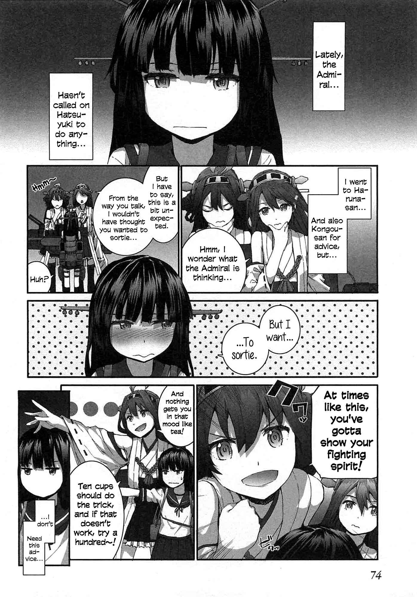 Page 2 Chapter 10 Combined Fleet Girls Collection -Kan Colle- Dengeki Comic Anthology: Sasebo Naval District Version