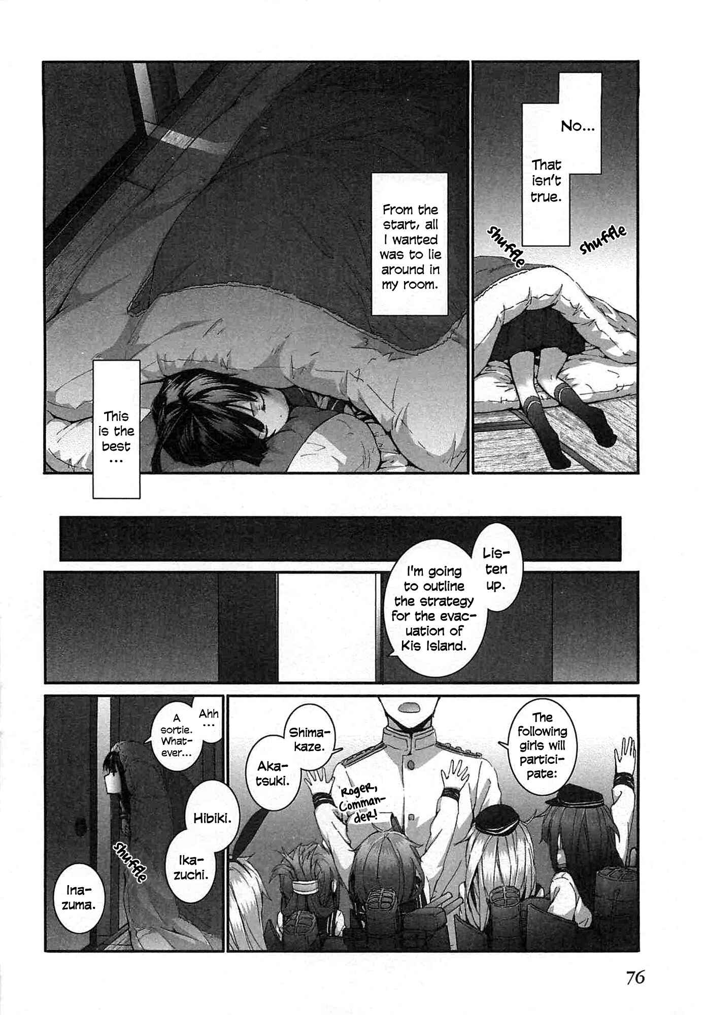 Page 4 Chapter 10 Combined Fleet Girls Collection -Kan Colle- Dengeki Comic Anthology: Sasebo Naval District Version
