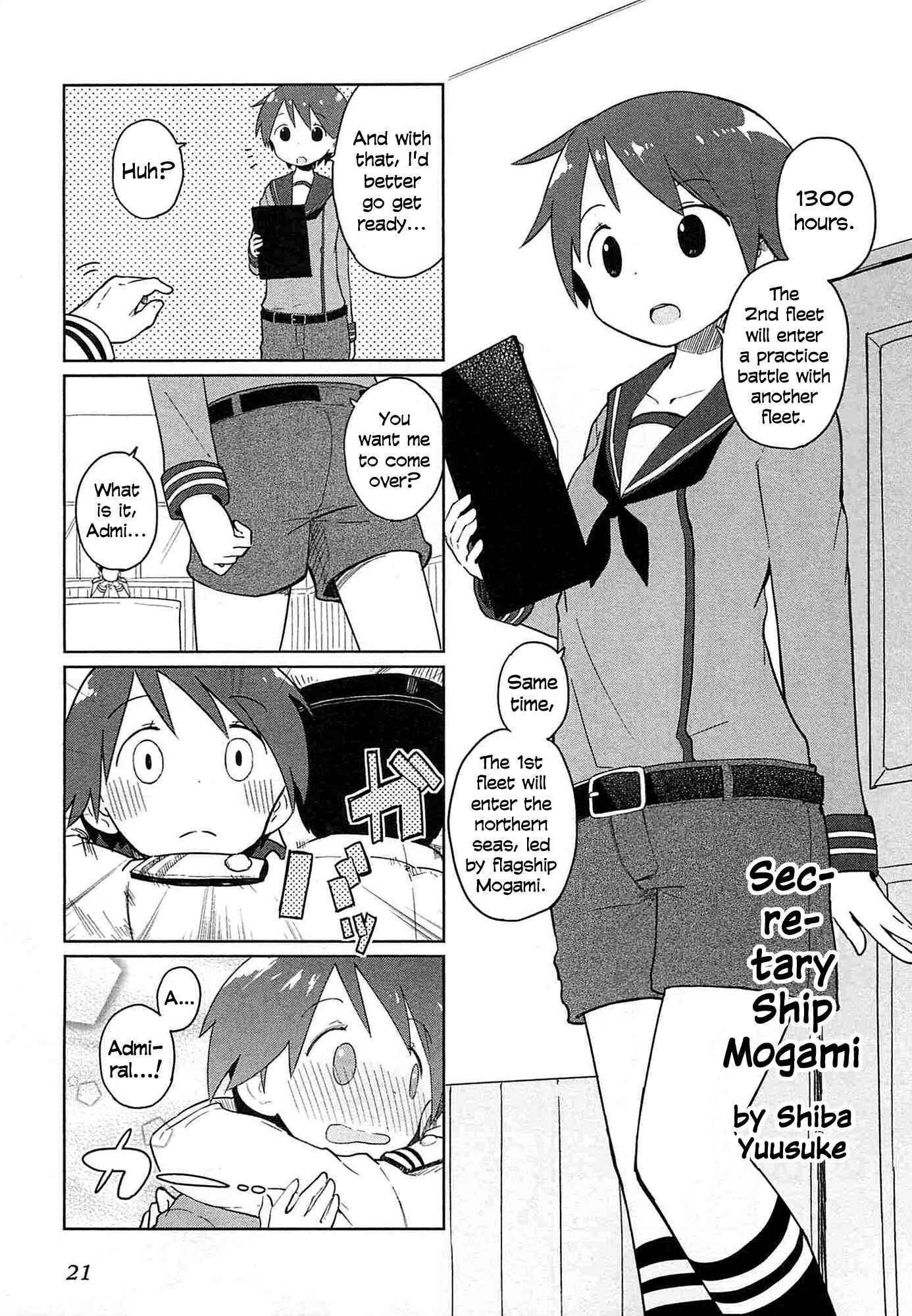 Page 1 Chapter 3 Combined Fleet Girls Collection -Kan Colle- Dengeki Comic Anthology: Sasebo Naval District Version
