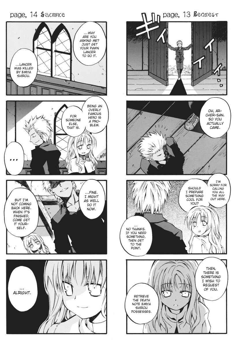 Page 11 Chapter 2 Death Note & Fate/stay night - DEATH FATE (Doujinshi)