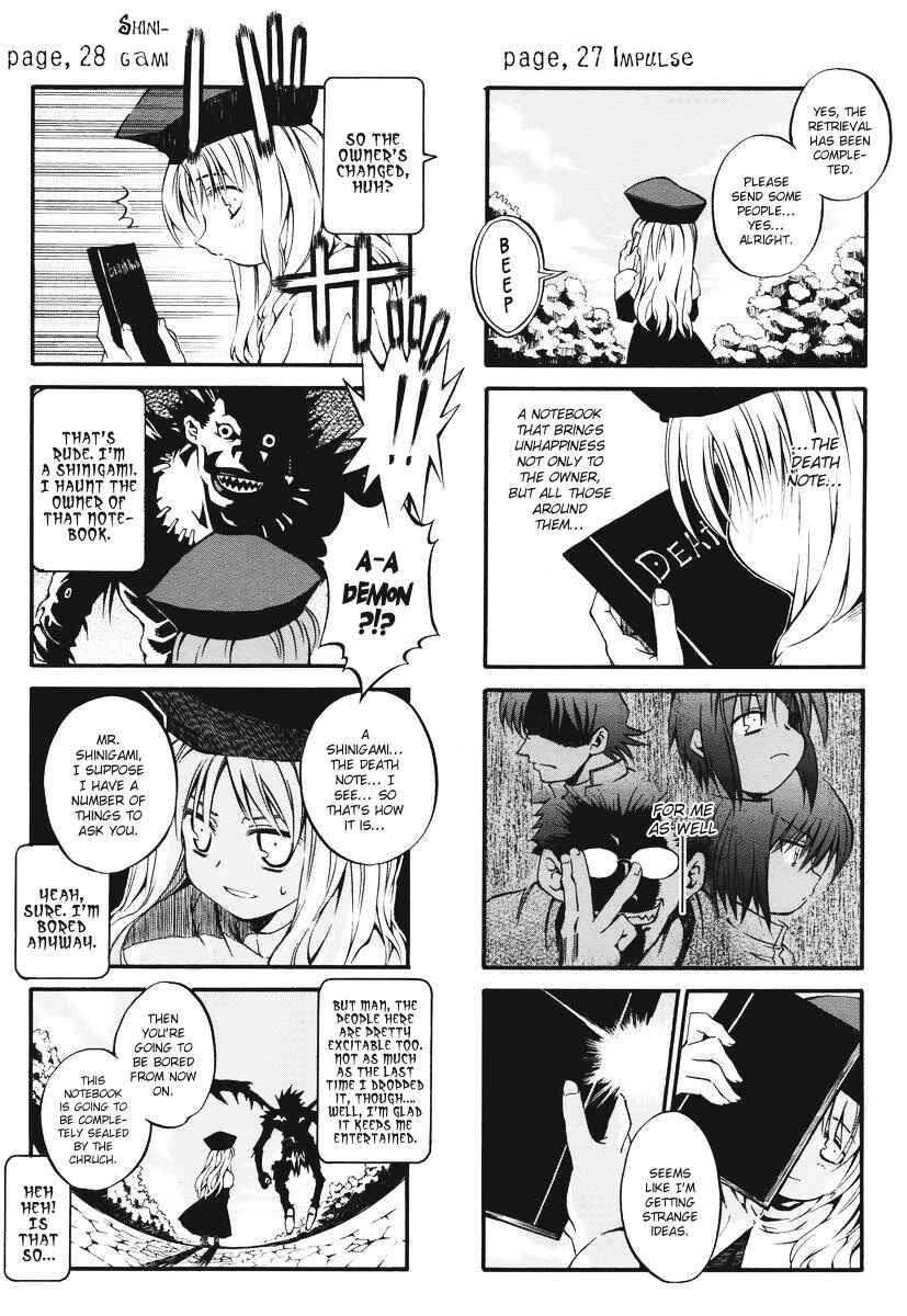 Page 20 Chapter 2 Death Note & Fate/stay night - DEATH FATE (Doujinshi)