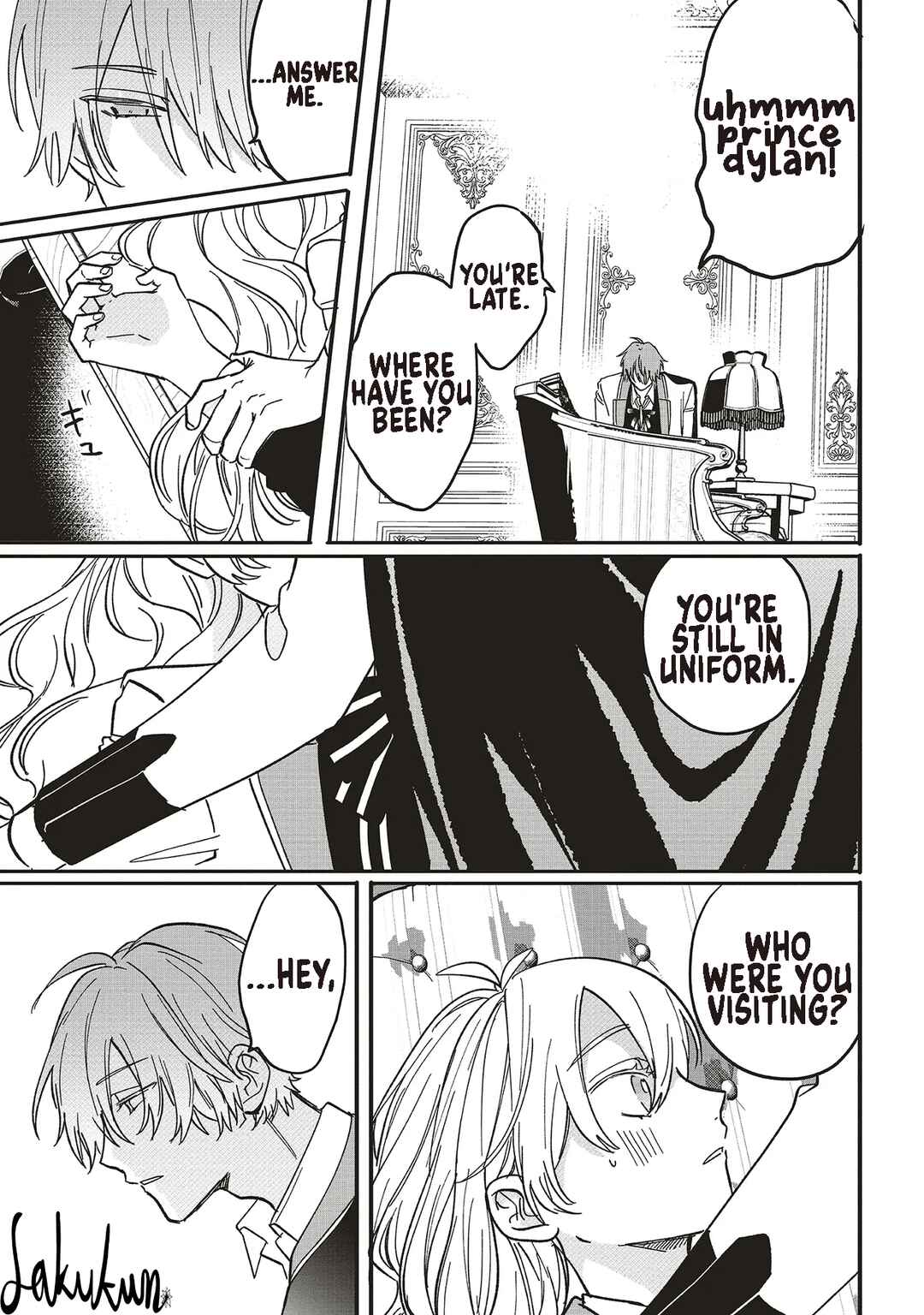 Page 5 Chapter 19 Akuyaku Reijou wa Ouji no Honsou (Dekiai) wo Shiranai