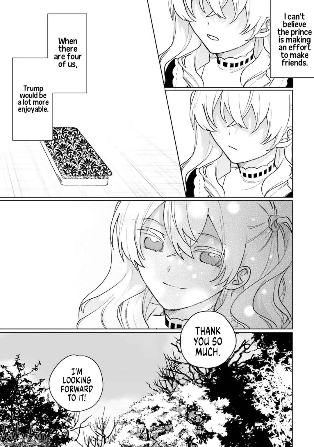 Page 5 Chapter 4 Akuyaku Reijou wa Ouji no Honsou (Dekiai) wo Shiranai
