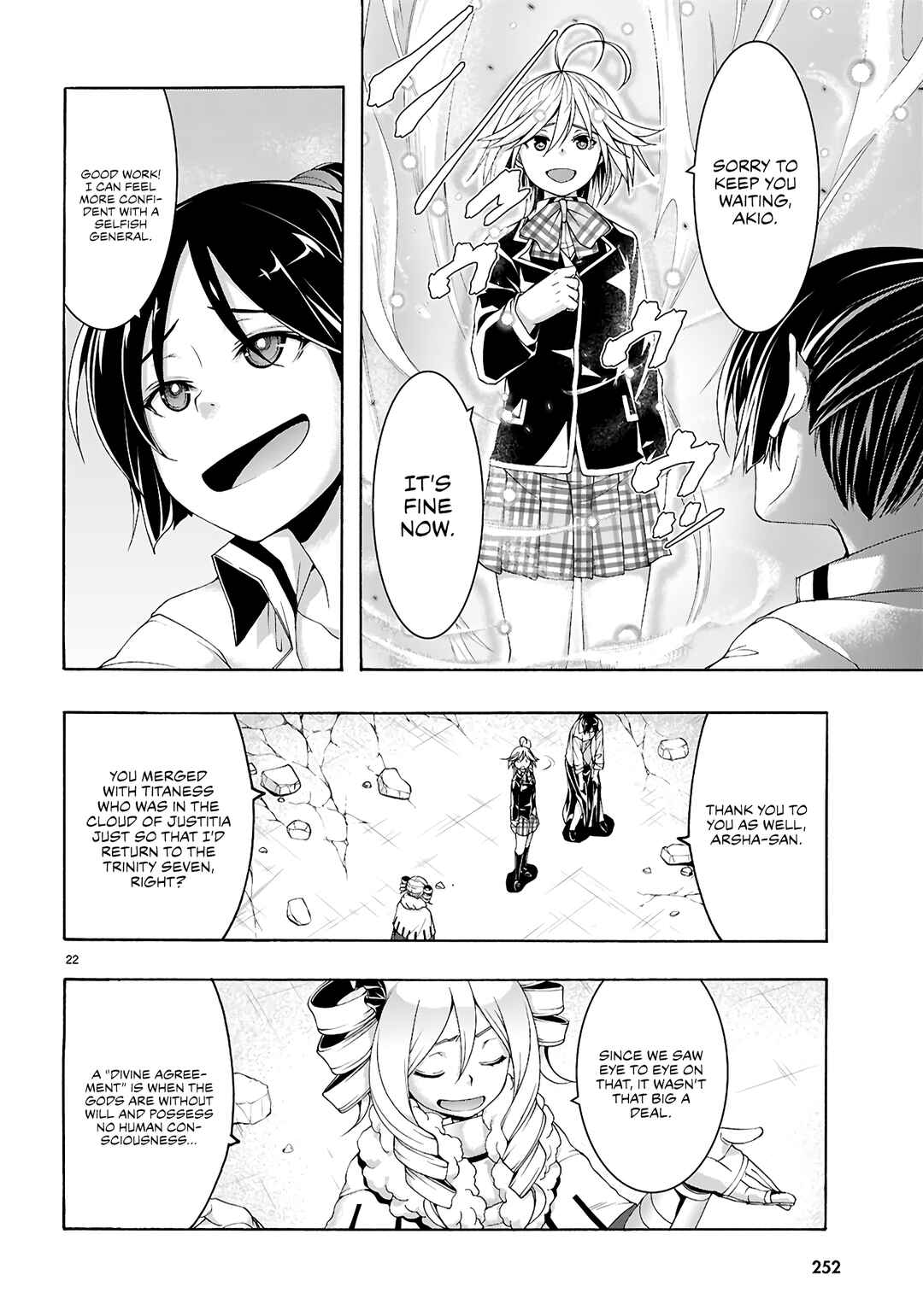 Page 22 Chapter 158 Trinity Seven