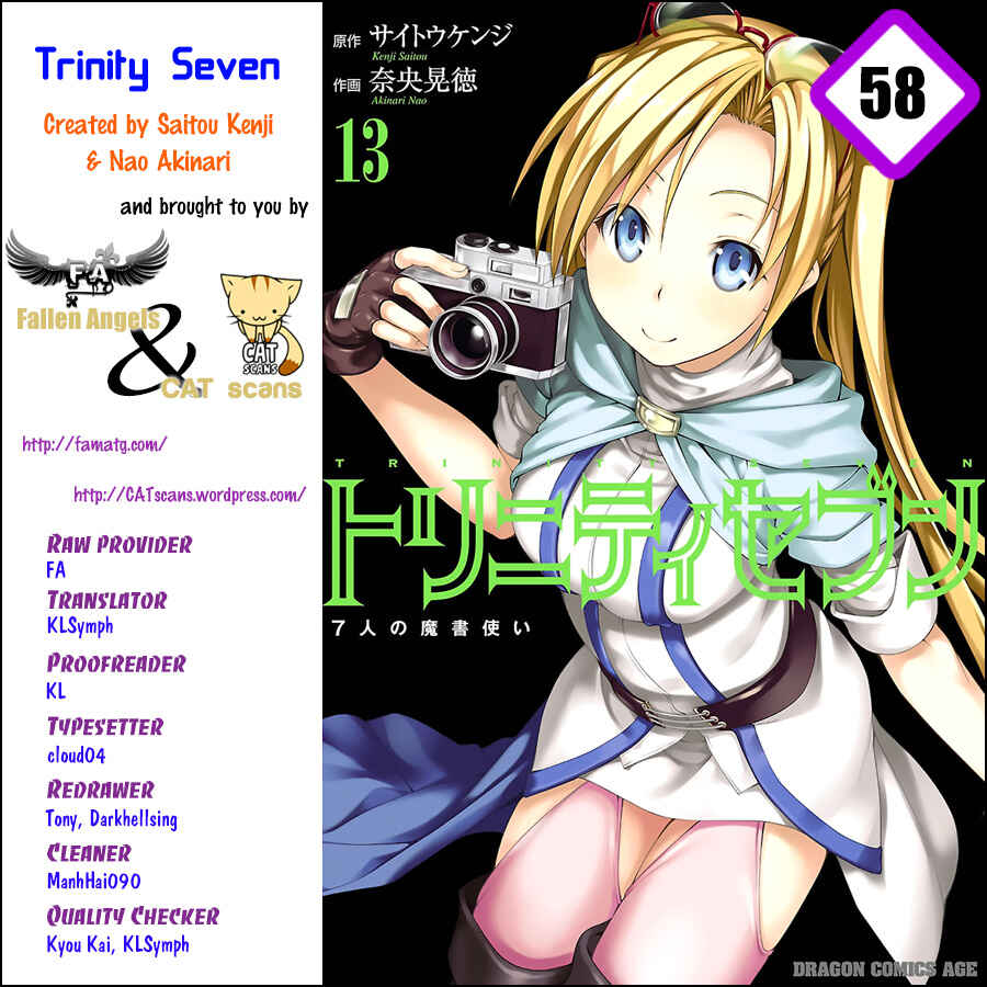 Page 1 Chapter 58 Trinity Seven